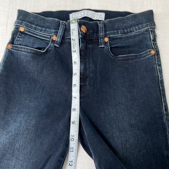 AYR Denim Jeans In Blues Size W 25 L 28 - Picture 6 of 8